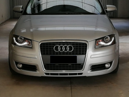💫ART.6458 FARI DAYLIGHT NERI per AUDI A3 8P 2003-2008💫
