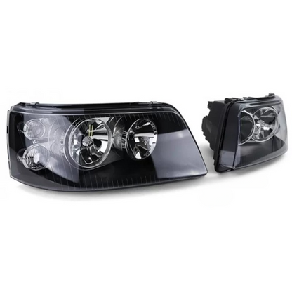 💫ART.6180 FARI ANTERIORI NERI per VW T5 2003-2009💫