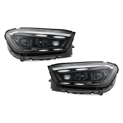 💕 Fari LED Adatto per Mercedes GLE W167 C167 19-23 Facelift Look 💕