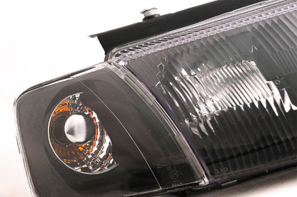 💫ART.6078 FARI ANTERIORI NERI per VW PASSAT B5 3B 1996-2000💫