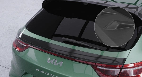 ART.2281🔥SPOILER ADATTO PER KIA PRO CEED 2018+ NERO LUCIDO (BAGAGLIAIO)🔥