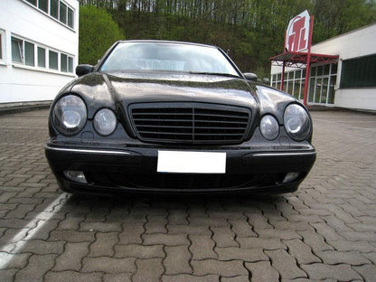 💫ART.5939 FARI ANTERIORI NERI per MERCEDES W210 Classe-E 1999-2003💫