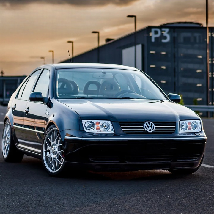 💫ART.6390 LPVWG0 FARI ANTERIORI CROMATI per VW BORA 1998-2005💫