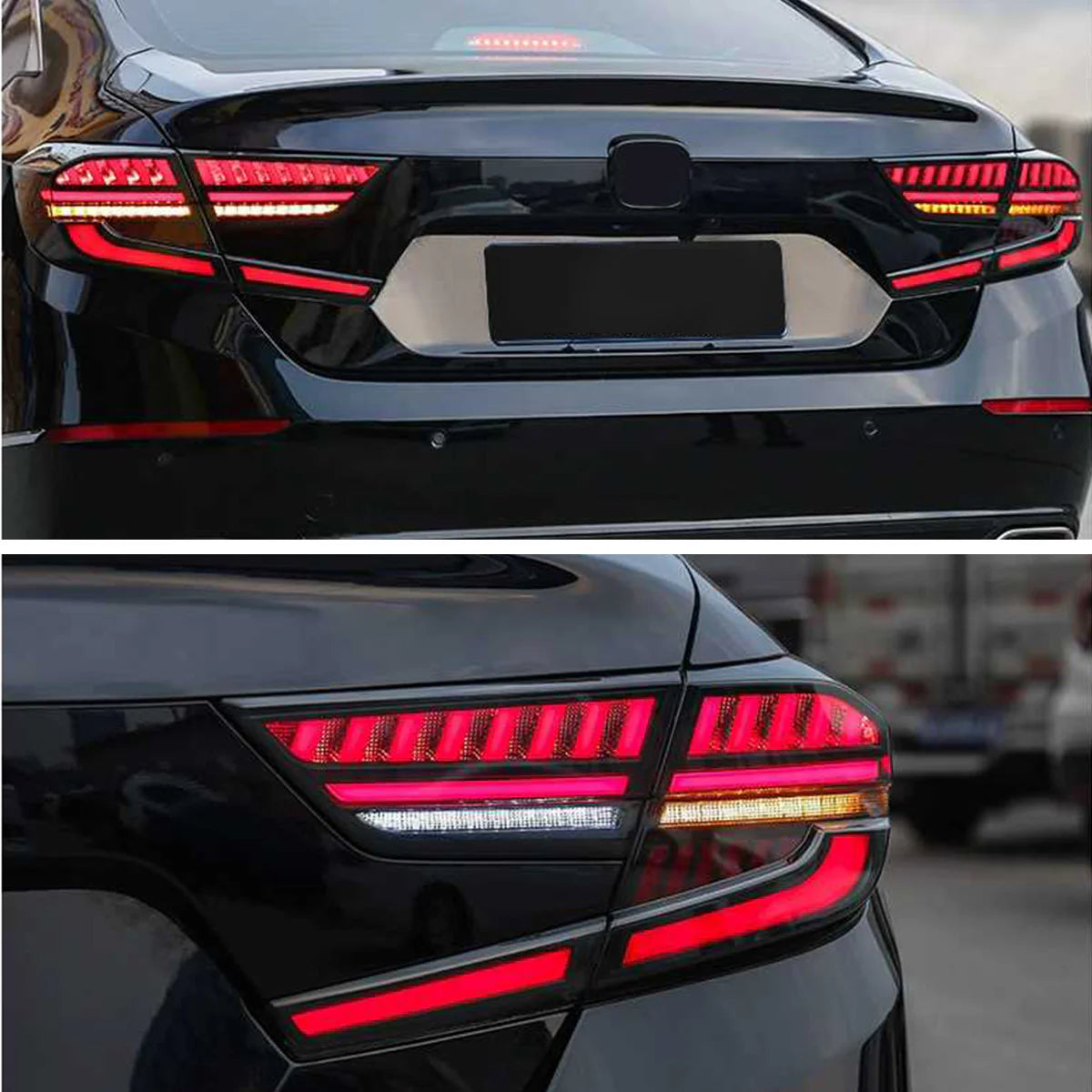 Fanali posteriori a LED per Honda Accord 10th 2018-up con indicatori sequenziali YAB-HD-0307