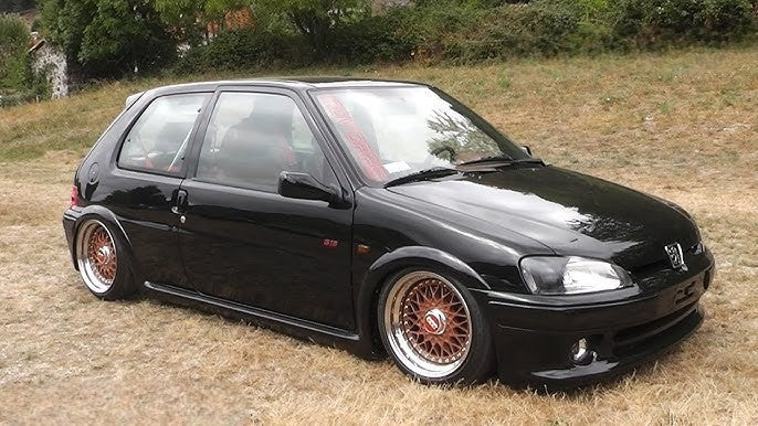 ⭐KIT 4 DISTANZIALI 16+20mm NERO ADATTO PER PEUGEOT 106 II dal 1996 al 2004⭐