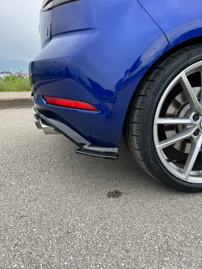 Rear Side Splitters FOR 💫VW VOLKSWAGEN Golf MK 7.5 R 2017-2020💫 