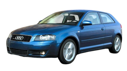 💕ART.9703 MINIGONNE Audi A3 8P Hatchback (2003-2012) NERO LUCIDO  3 PORTE💕