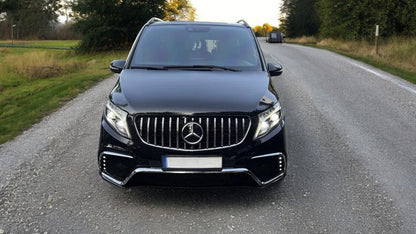 💯Griglia compatibile con Mercedes-Benz classe V  W447 2020+ cromata💯
