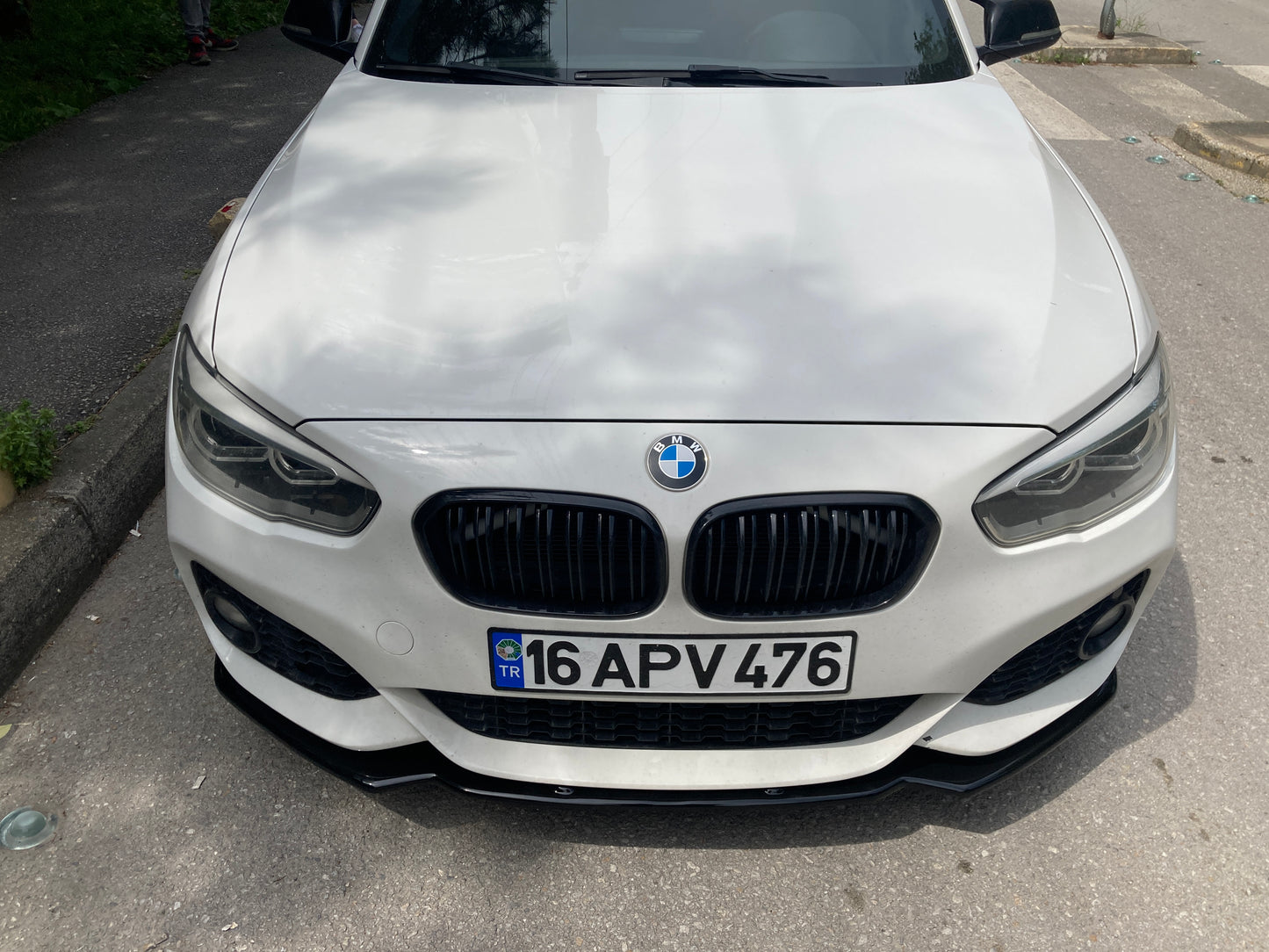 Splitter Anteriore BMW Serie 1 F20-F21 M-Power Facelift 2015-2019 Con ABE TÜV