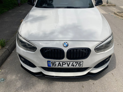 Splitter Anteriore BMW Serie 1 F20-F21 M-Power Facelift 2015-2019 Con ABE TÜV