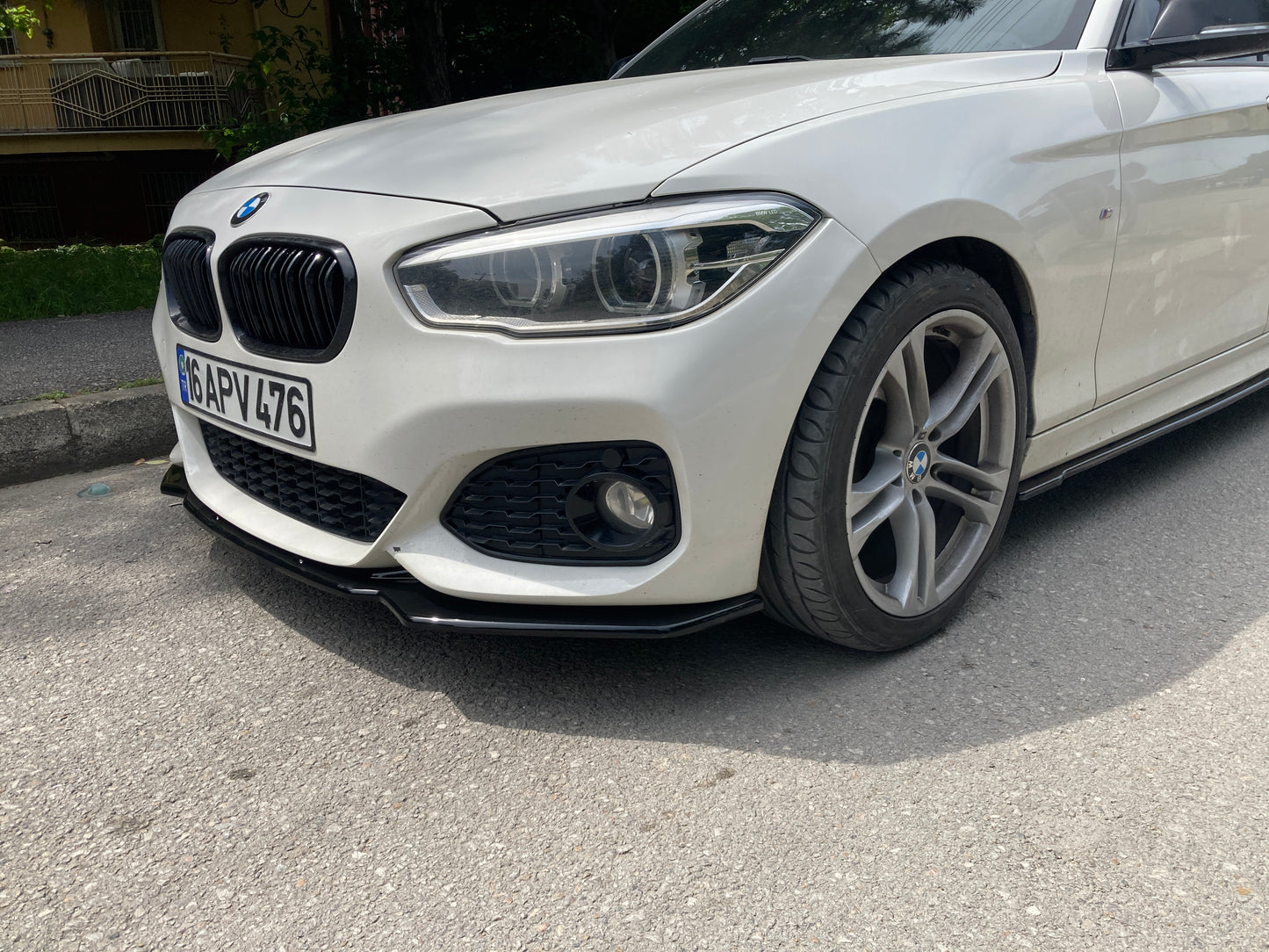 Splitter Anteriore BMW Serie 1 F20-F21 M-Power Facelift 2015-2019 Con ABE TÜV