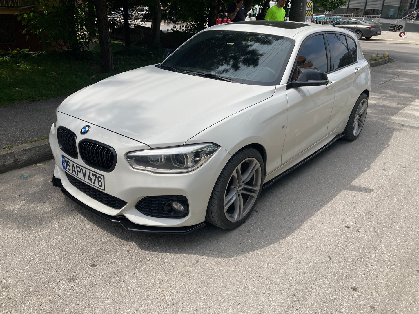 Splitter Anteriore BMW Serie 1 F20-F21 M-Power Facelift 2015-2019 Con ABE TÜV