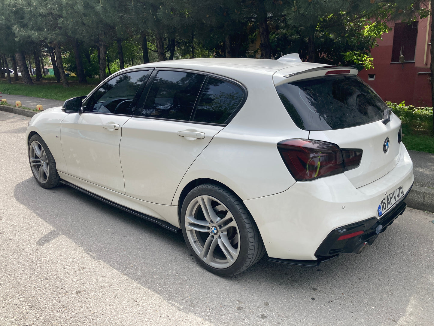 Splitter Anteriore BMW Serie 1 F20-F21 M-Power Facelift 2015-2019 Con ABE TÜV