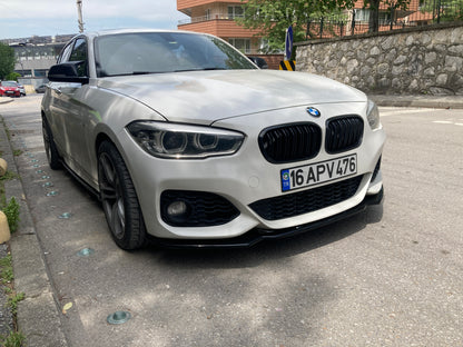 Splitter Anteriore BMW Serie 1 F20-F21 M-Power Facelift 2015-2019 Con ABE TÜV