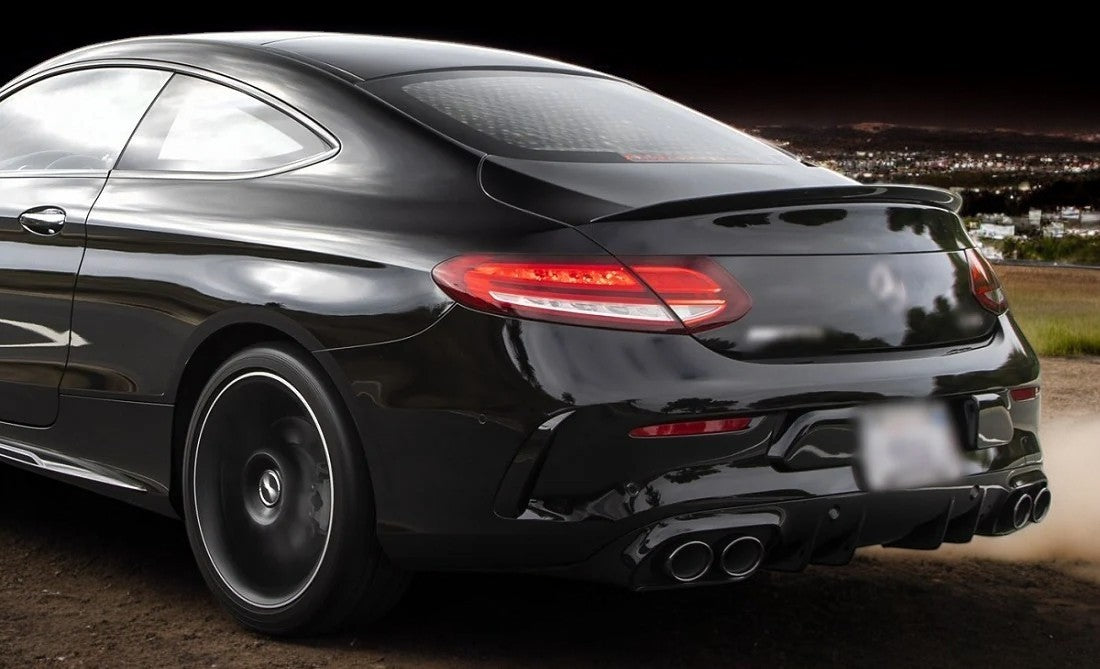 Diffusore adatto per Mercedes C-Class W205 Coupe Cabrio 2015-2021