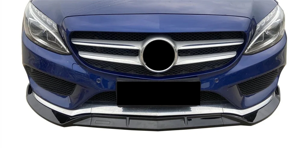 💫ART.6848 Splitter Anteriore AMG look per Mercedes Classe C (W205) 2018-2021💫