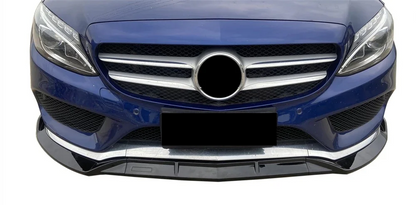 💫ART.6848 Splitter Anteriore AMG look per Mercedes Classe C (W205) 2018-2021💫