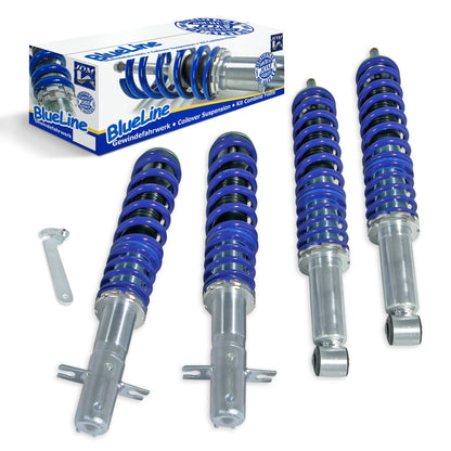 🎀Art.3943 Kit coilover sportivo  BlueLine adatto per VW Polo 6N1🎀