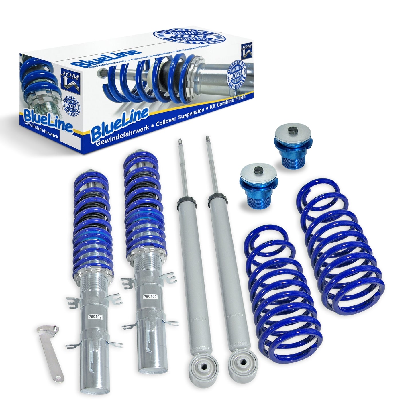 Sports suspension suitable for Audi A3 8L 