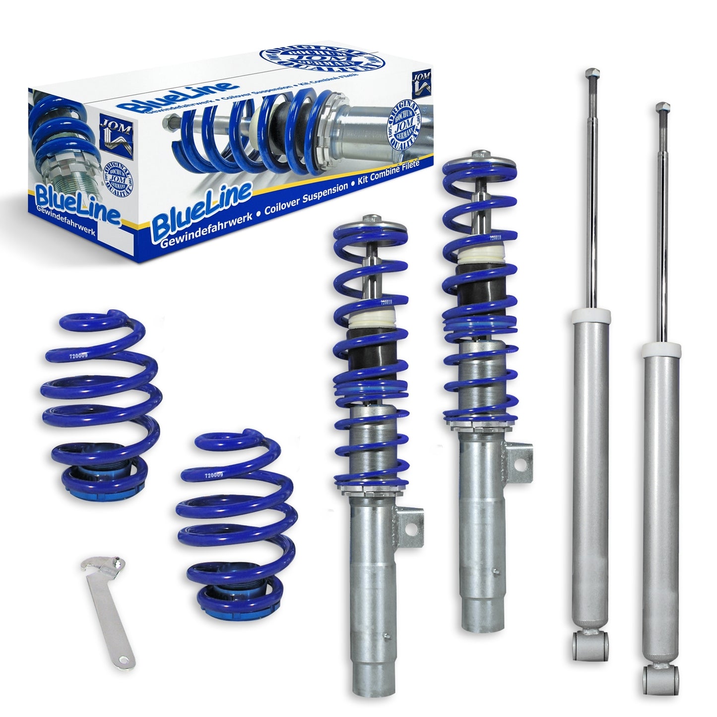 🎀Art.3520 Kit assetto sportivo a ghiera BlueLine adatto per BMW Serie 3 E46🎀