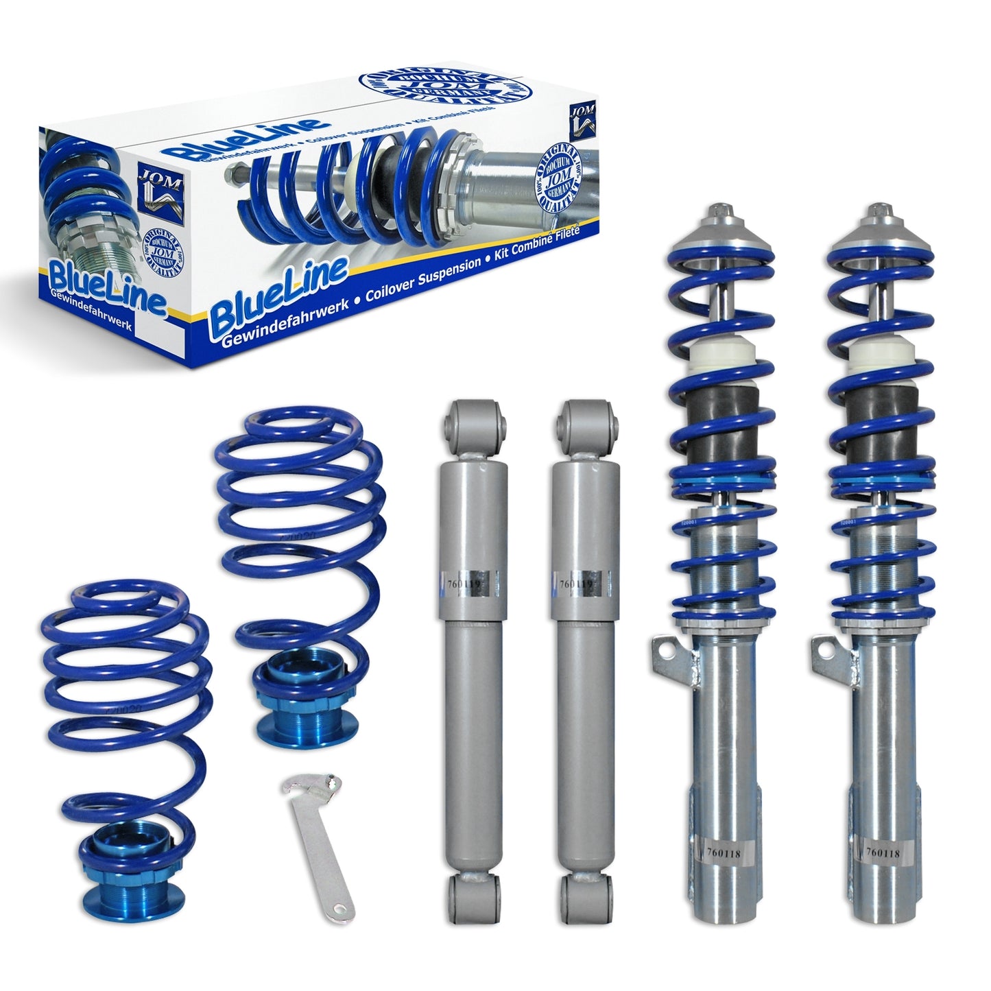 🎀Art.3771 Kit assetto sportivo ghiero BlueLine adatto per Opel Astra G 🎀