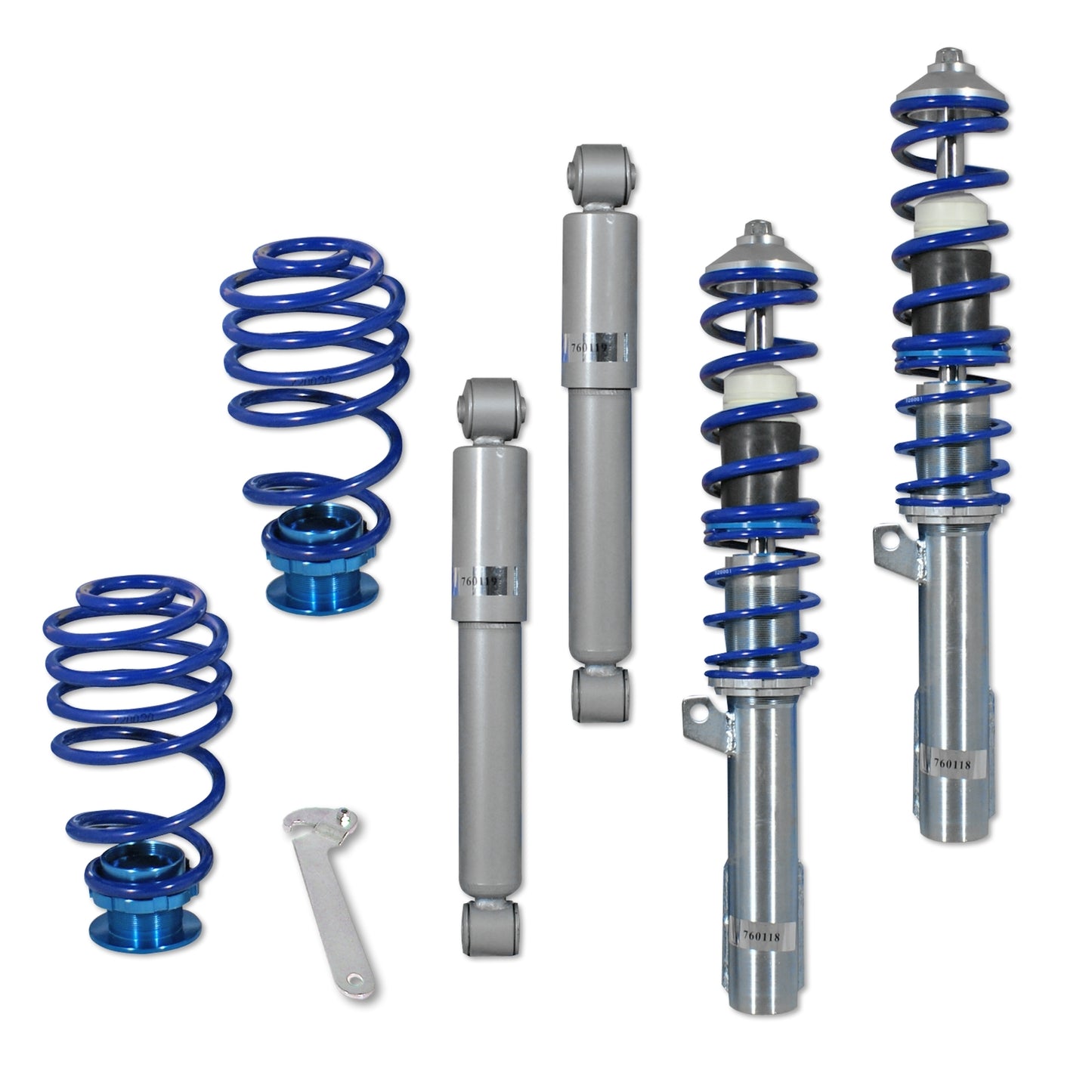 🎀Art.3771 Kit assetto sportivo ghiero BlueLine adatto per Opel Astra G 🎀