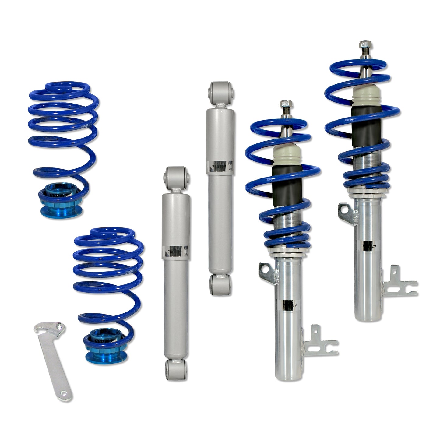 🎀Art.3772 Kit ghiera sportivo a ghiera BlueLine adatto per Opel Astra H 🎀