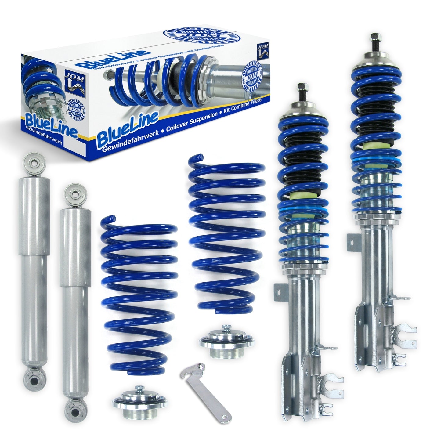 🎀Art.3694 Kit coilover sportivo BlueLine adatto per Ford KA tipo RU8🎀