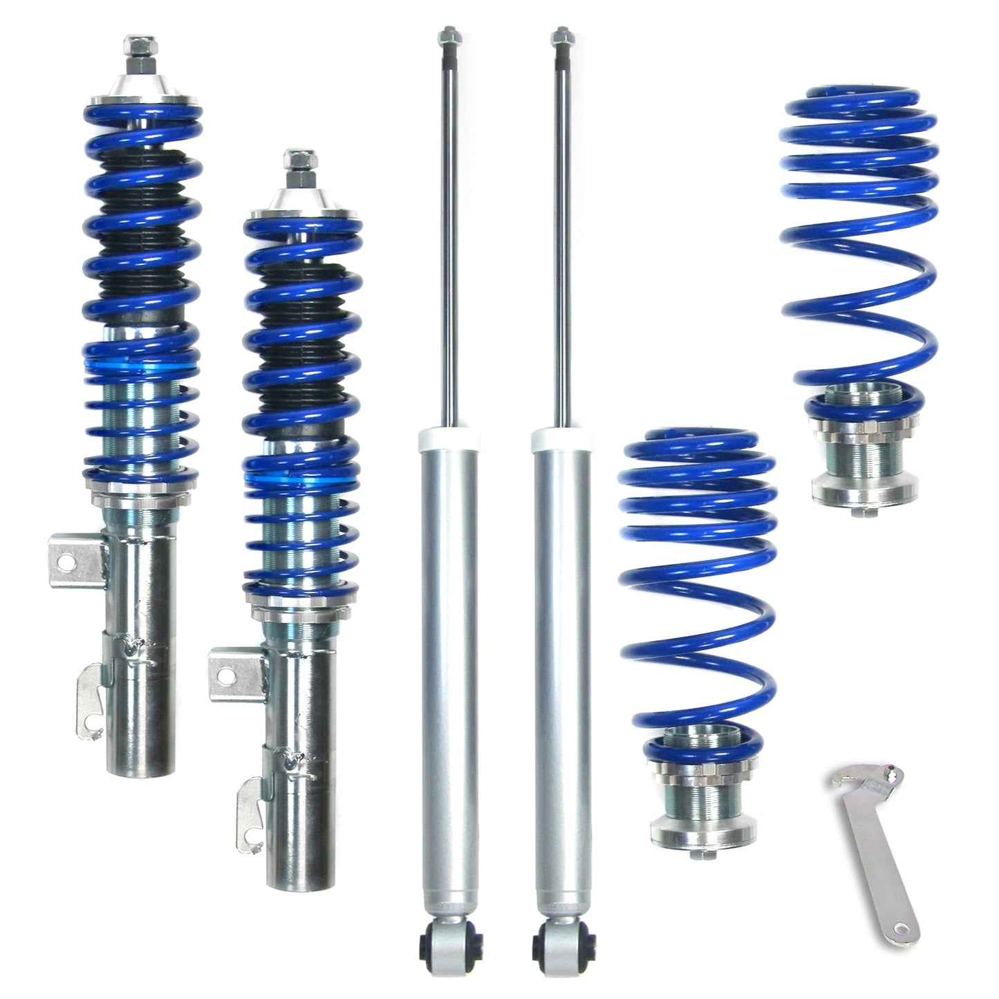 🎀Art.3833 Kit coilover  sportivo BlueLine adatto per Skoda Octavia RS 🎀
