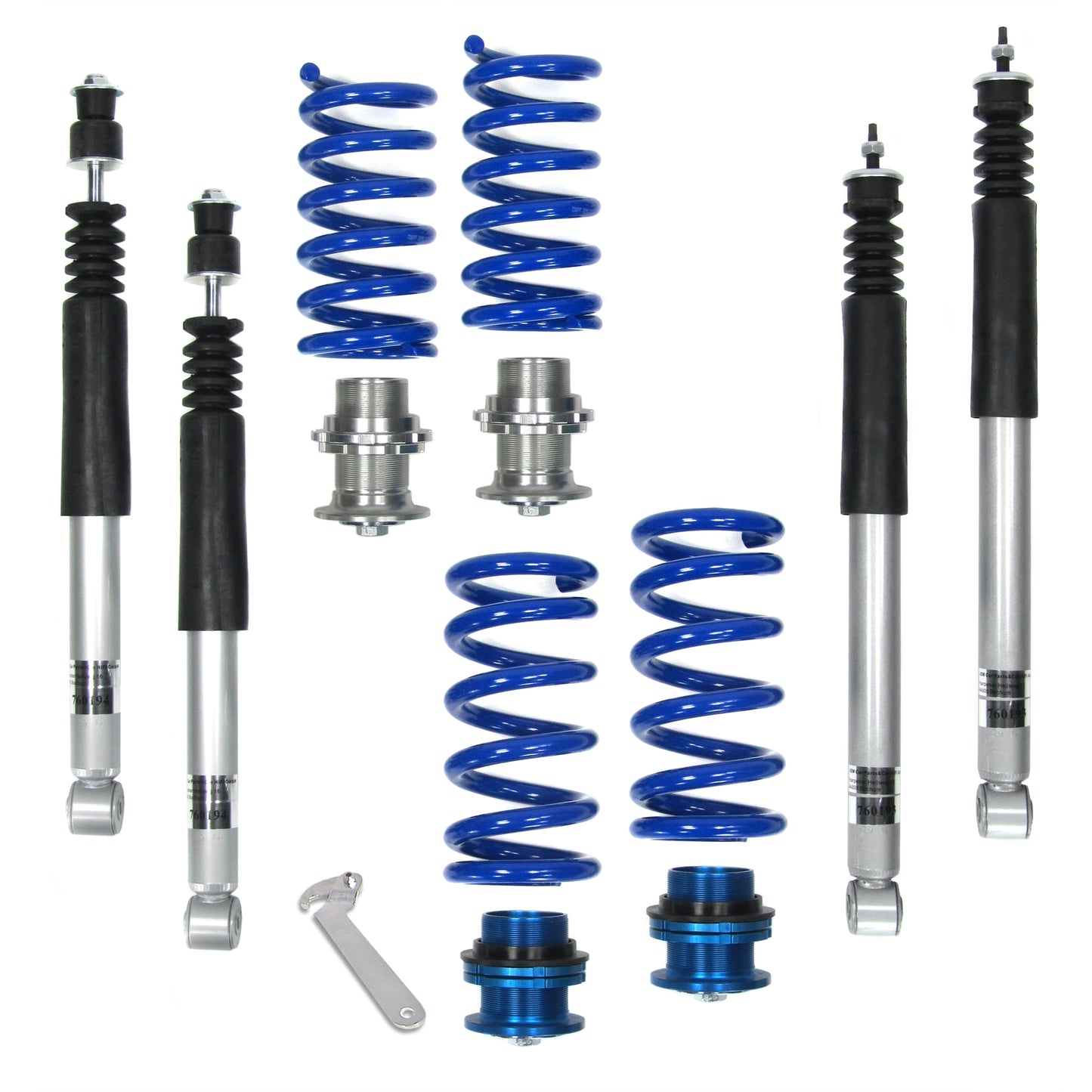 🎀Art.3724 Kit coilover sportivo BlueLine adatto per Mercedes C-Klasse (W202)🎀