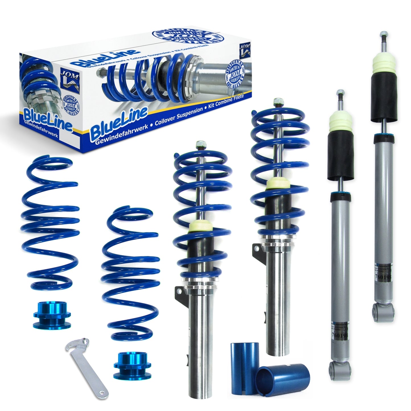 Sports suspension suitable for Audi A3 8V 