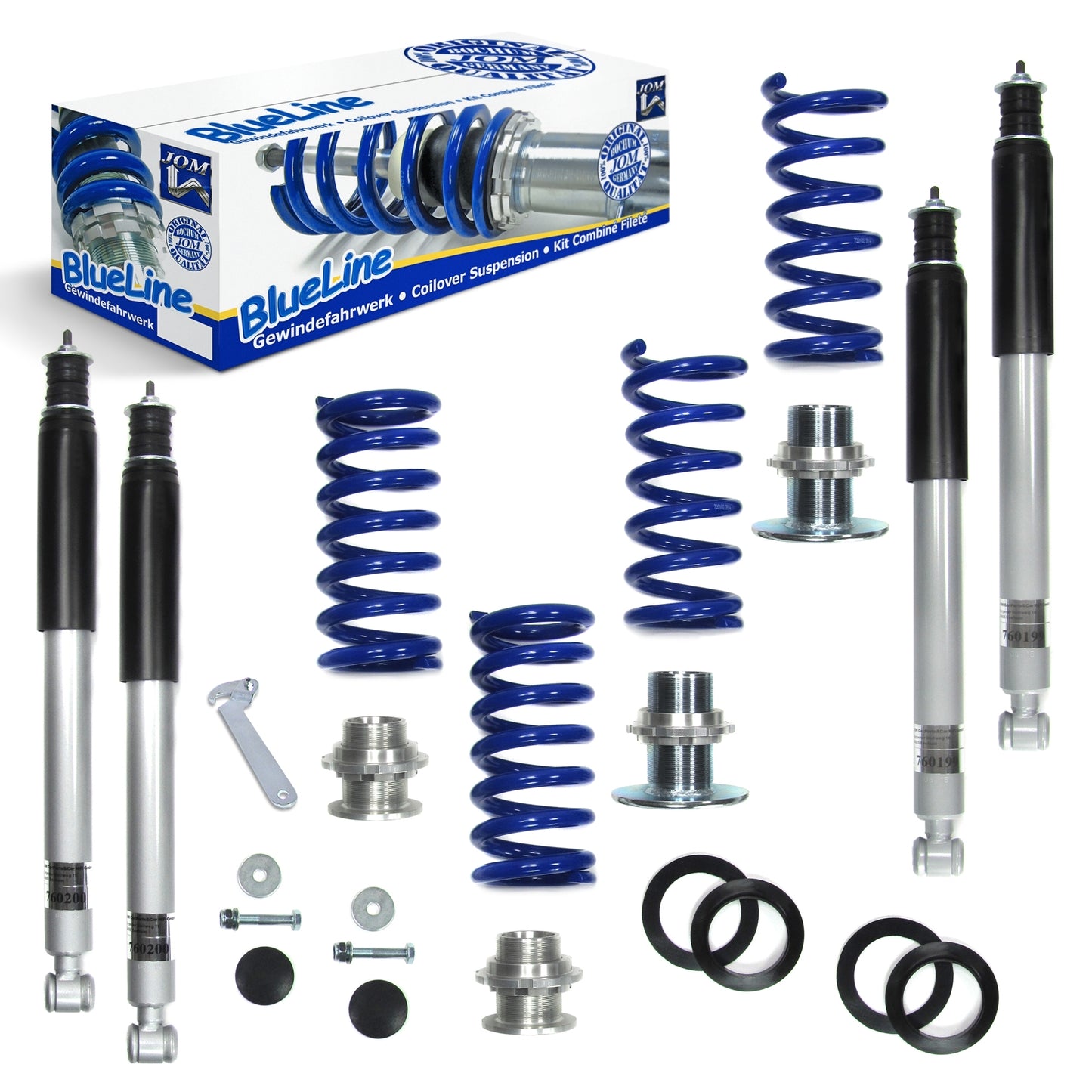 🎀Art.3760 Kit coilover sportivo BlueLine adatto per Mercedes Benz SLK R170🎀