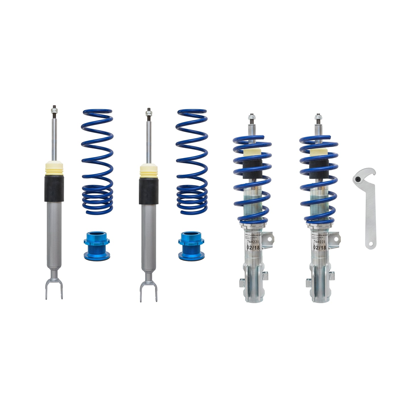 🎀Art.3710 Kit assetto sportivo a ghiera BlueLine adatto per Hyundai i30 🎀