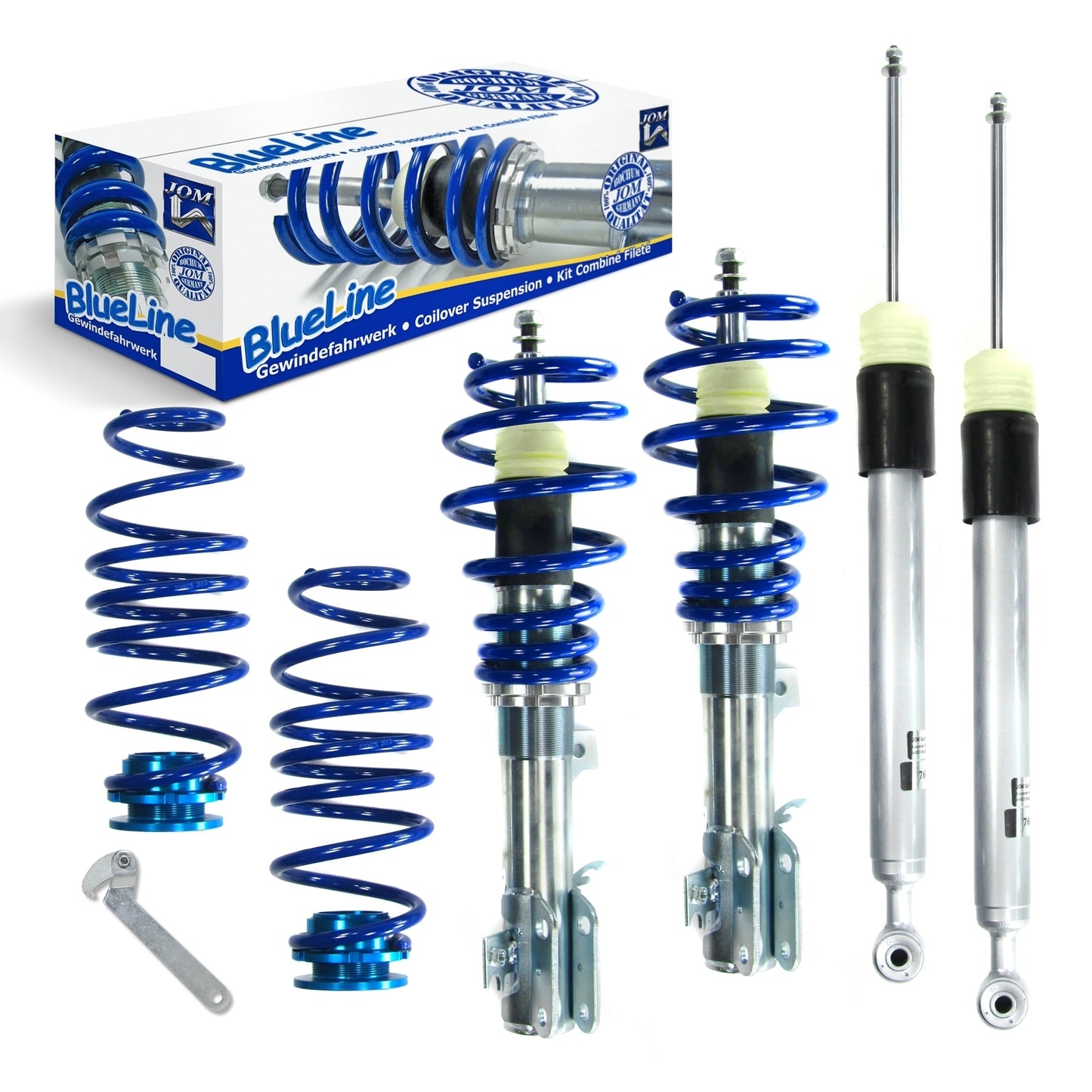 🎀Art.3708 Kit coilover sportivo BlueLine adatto per Mazda 2 (DJ1)🎀