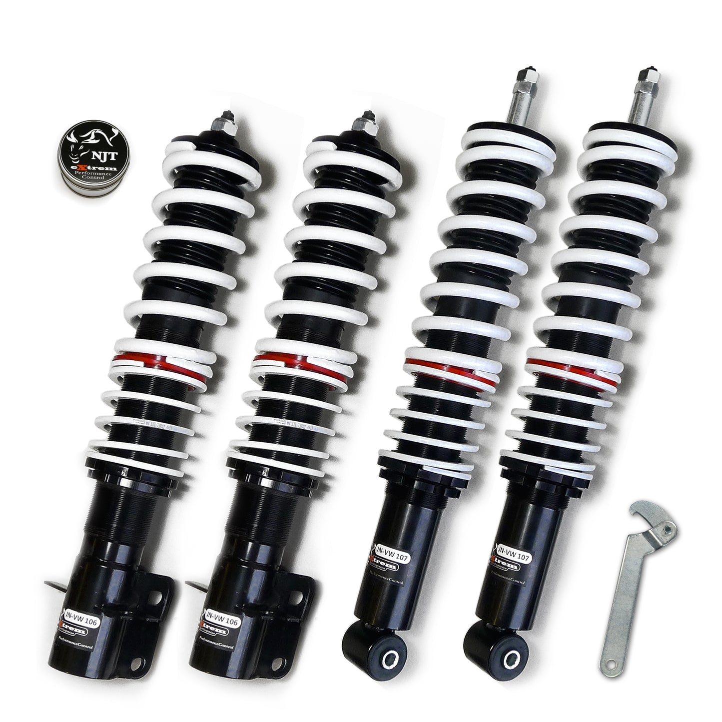 🎀Art.4348 Kit assetto sportivo NJT eXtrem adatto per VW Golf 1 anno 1974-8🎀