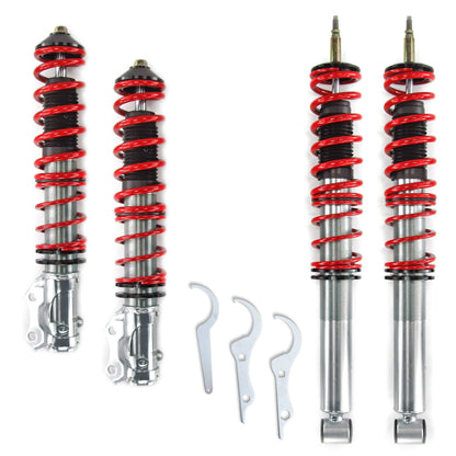 🎀Art.4214 Kit assetto sportivo a ghiera Redline adatto per VW Golf 3/Golf 4🎀