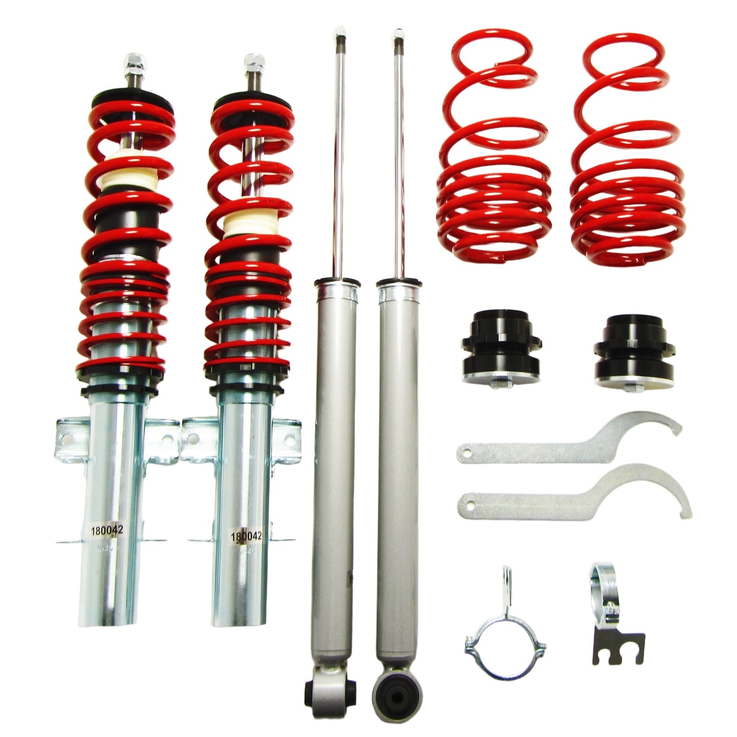 🎀Art.3973 Redline Kit assetto sportivo a ghiera adatto per Audi A2 8Z🎀