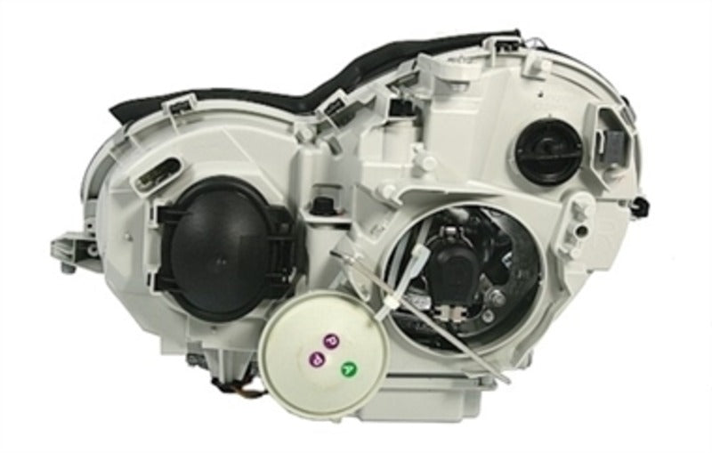 Set of headlights suitable for Mercedes W203 chrome 