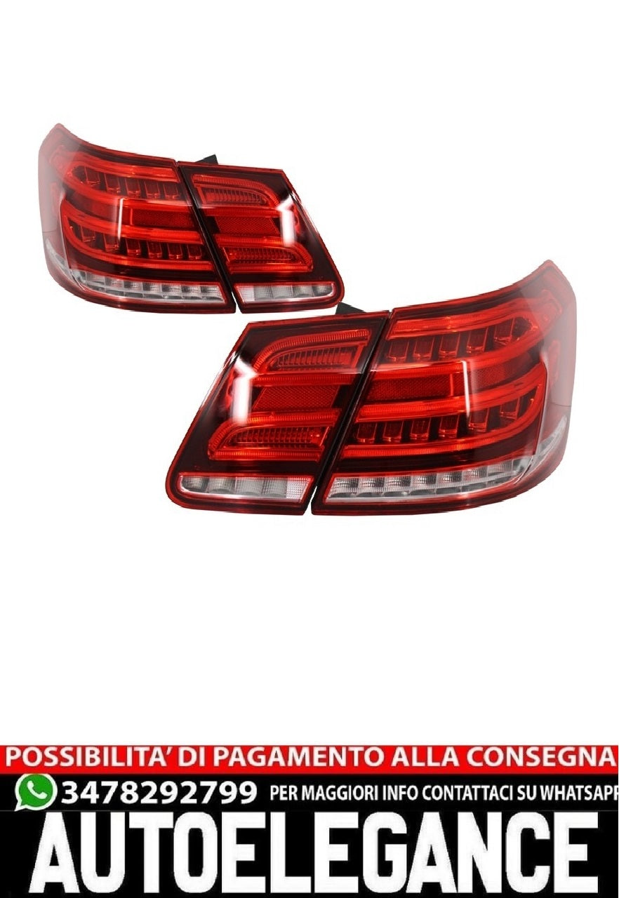 Fanali posteriori a LED adatti per Mercedes Classe E W212 (2009-2013) Conversion