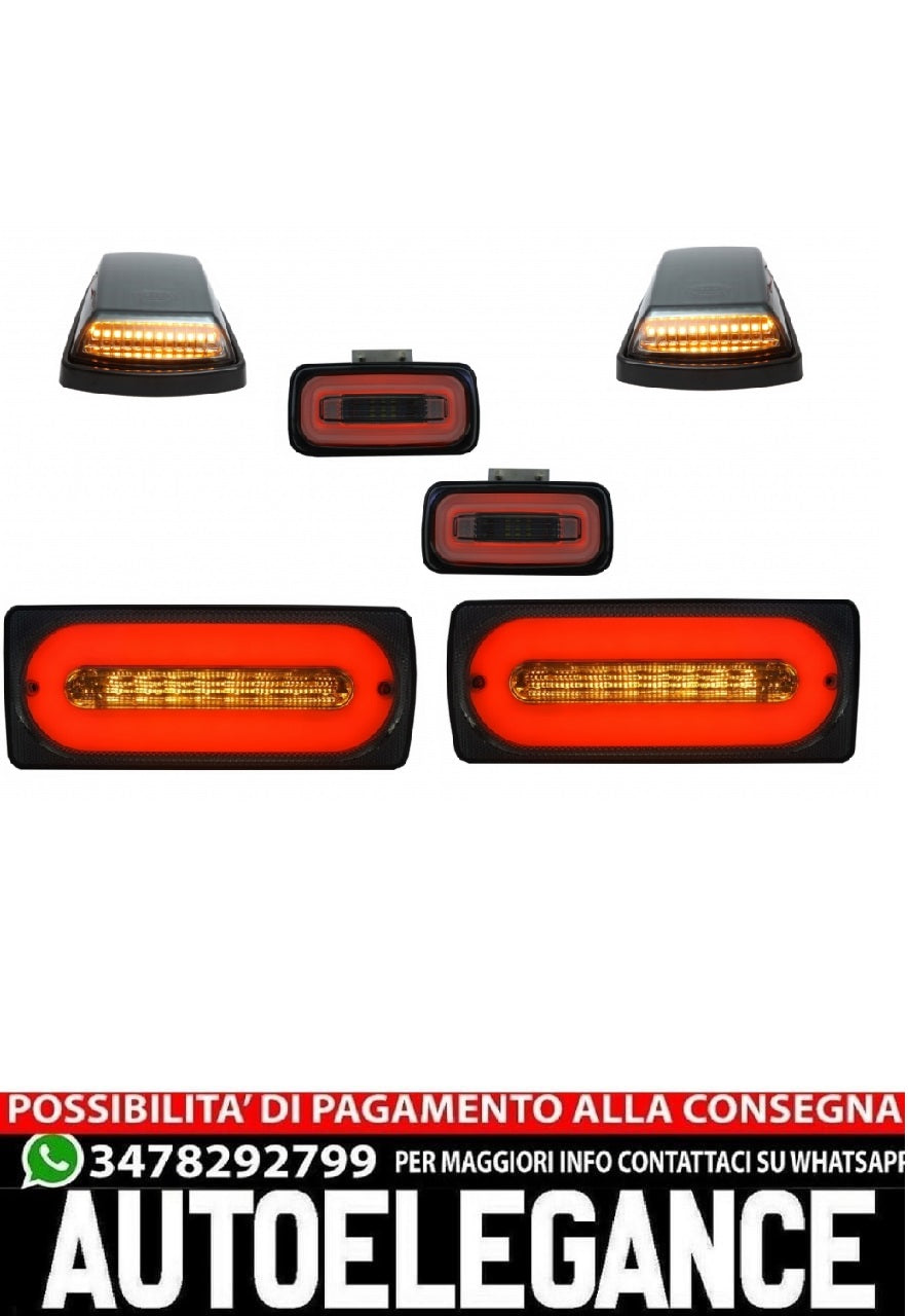 Fanali posteriori a LED adatto per Mercedes Classe G W463 (1989-2015) con Fendin