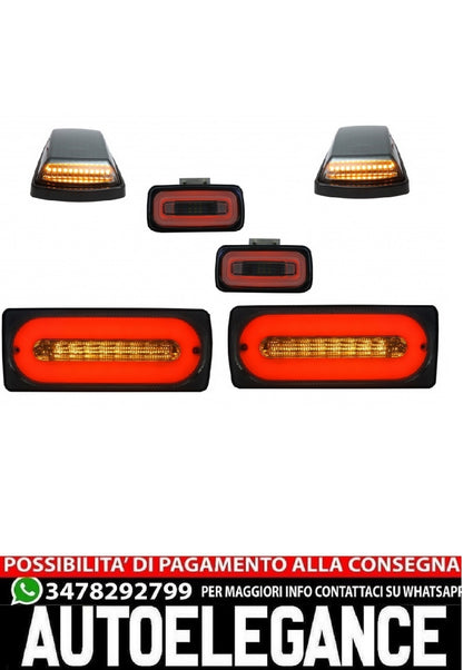 Fanali posteriori a LED adatto per Mercedes Classe G W463 (1989-2015) con Fendin