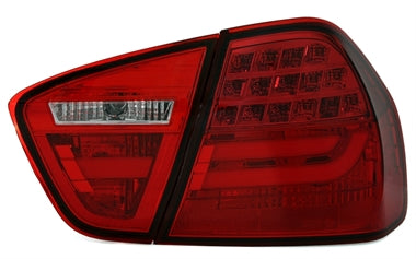 Fanali posteriori a LED per BMW E90 Serie 3 in rosso