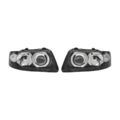 🔥SET DI FARI ANTERIORE ADATTO PER AUDI A3 2000-2003 NERO🔥