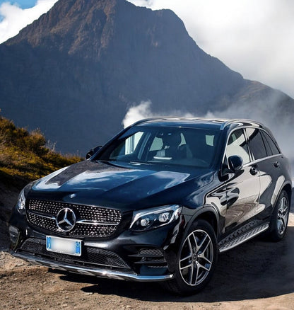 ⭐ Griglia Radiatore Argento Diamond adatto per Mercedes Benz GLC Classe X253 20⭐