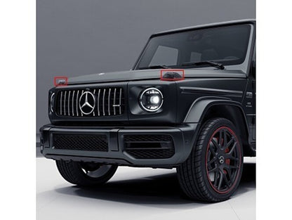 🤩FARI ANTERIORI A LED NERI SEQ ADATTO PER MERCEDES G-KLASA W464 18-🤩