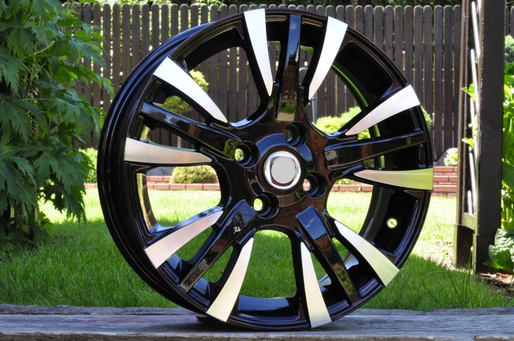 CERCHI CERCHIO IN LEGA 15"Adatto per ALFA ROMEO CHEVROLET CITROEN DACIA DAEWOO DAIHATSU FIAT FORD HONDA HYUNDAI KIA LADA LANCIA MAZDA MERCEDES MINI MITSUBISHI NISSAN OPEL PEUGEOT RENAULT ROVER SEAT SKODA SMART SUBARU SUZUKI TOYOTA VW