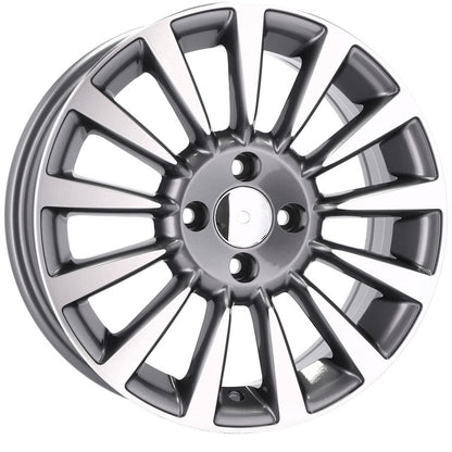 CERCHI CERCHIO IN LEGA 15" Adatto per ALFA ROMEO CHEVROLET CITROEN DACIA DAEWOO