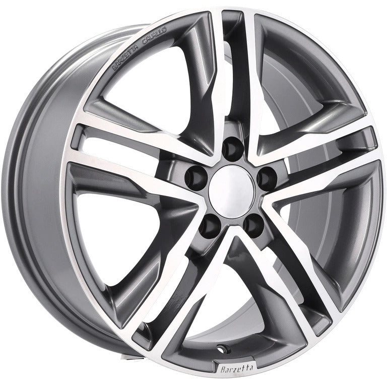 CERCHI CERCHIO IN LEGA 17" Adatto per ALFA ROMEO CITROEN DS FIAT FORD JAGUAR LANCIA LAND ROVER LINCOLN MERCEDES OPEL PEUGEOT RENAULT SMART TOYOTA VOLVO