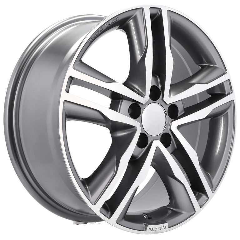 CERCHI CERCHIO IN LEGA 17" Adatto per ALFA ROMEO CITROEN DS FIAT FORD JAGUAR LANCIA LAND ROVER LINCOLN MERCEDES OPEL PEUGEOT RENAULT SMART TOYOTA VOLVO