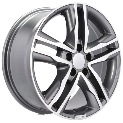 CERCHI CERCHIO IN LEGA 17" Adatto per ALFA ROMEO CITROEN DS FIAT FORD JAGUAR LANCIA LAND ROVER LINCOLN MERCEDES OPEL PEUGEOT RENAULT SMART TOYOTA VOLVO
